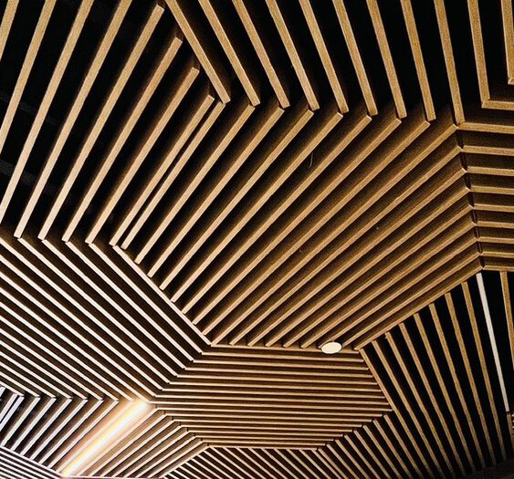 grille ceiling close up